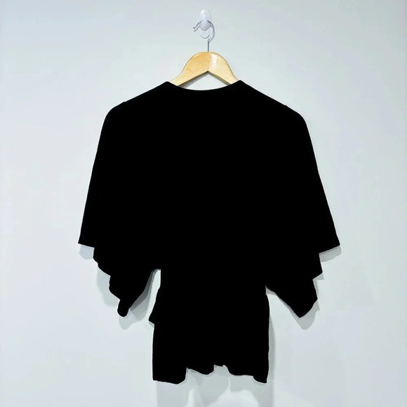 CLUB MONACO Black wrap top - Picture 9 of 9